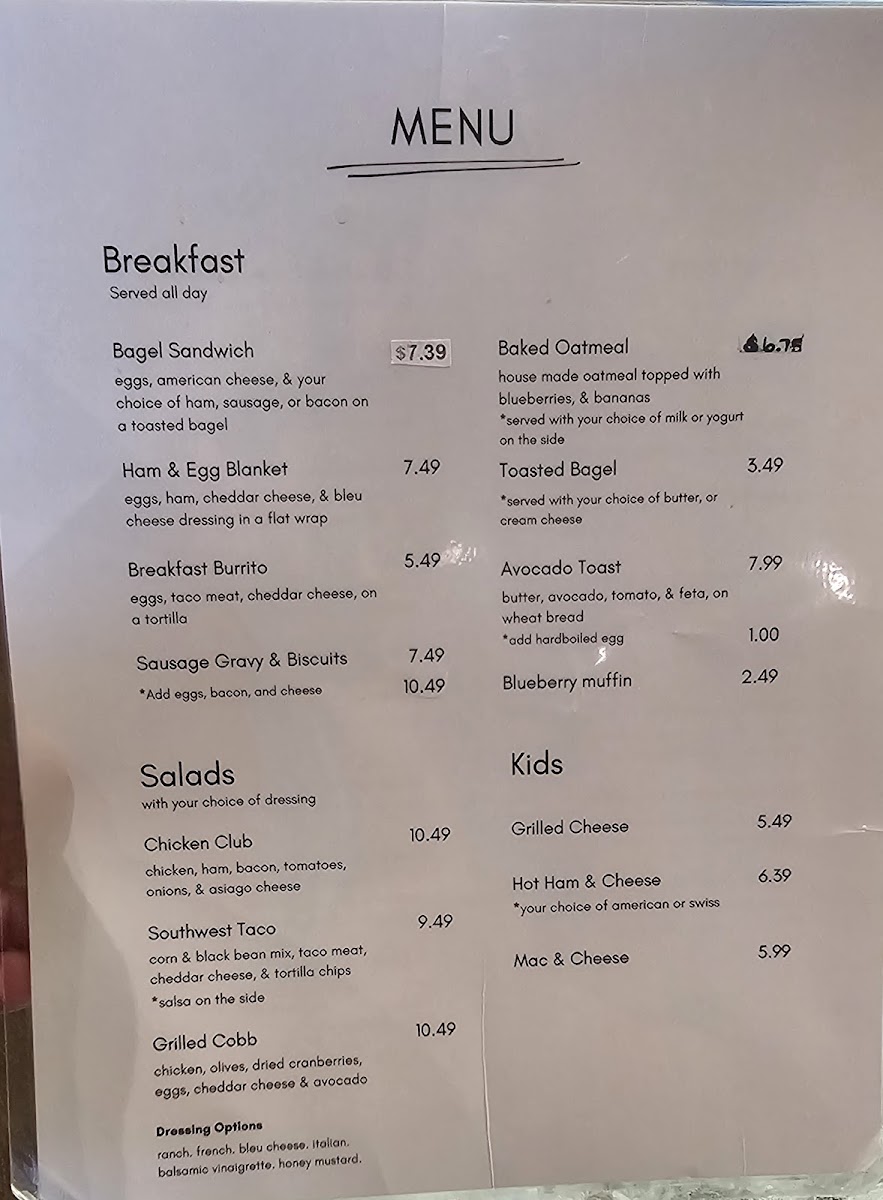 Jitters Coffee House Menu - Image 2