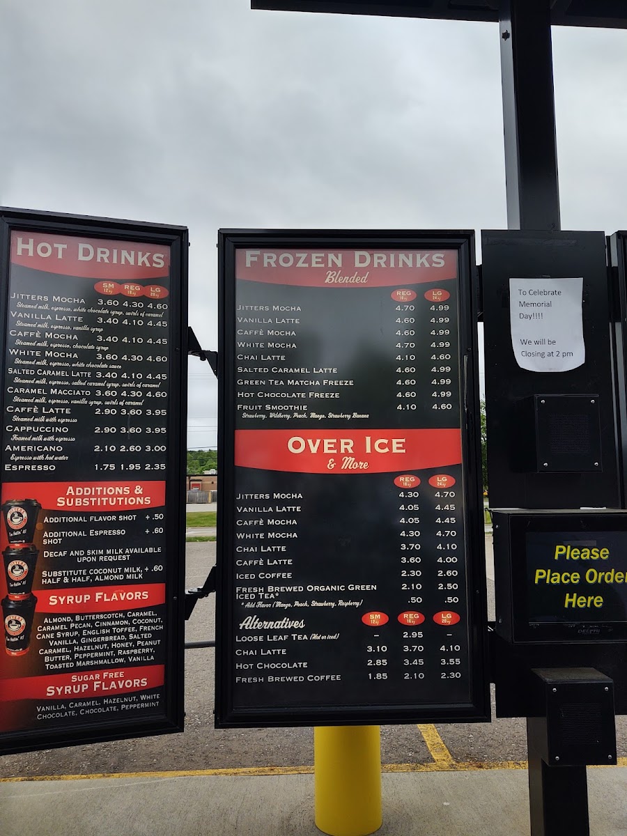 Jitters Coffee House Menu - Image 5